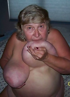  sex images Granny with huge boobs showing off -, granny 